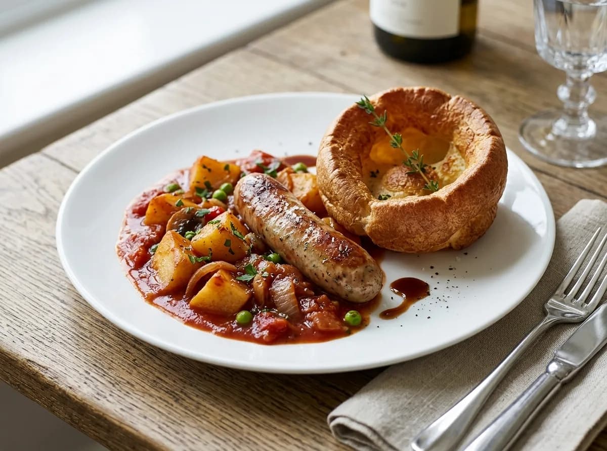 Slow Cooker Sausage Casserole recipe photograph